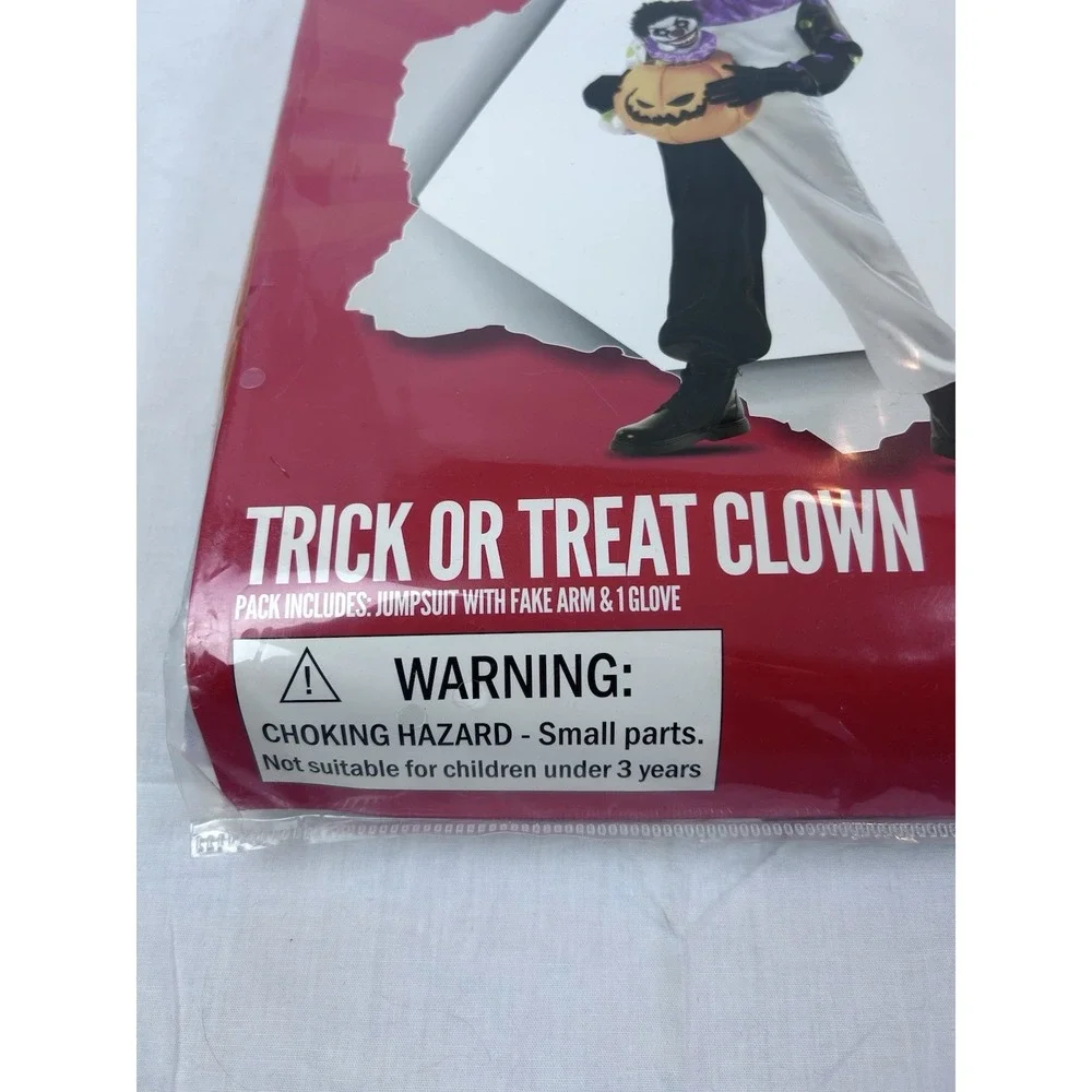 Morph Costumes Tricks Or Treat Clown Halloween Costume Kids Size L